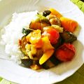 kebeibiko's cooksnap of when they made 夏野菜とチキンのカレー煮.