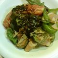 ｋａｍｉｙａｍａ's cooksnap of when they made ナス・トマトの煮物✿食べるラー油和え.