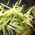 なっちゃん＊＊＊'s cooksnap of when they made ジャガイモとピーマンの細切り炒め.