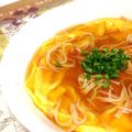 ぽむぽむ★'s cooksnap of when they made カニかま入り玉子焼きの餡かけ.