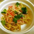 マリオラ's cooksnap of when they made 切り干し大根カニカマカイワレさっぱり和え.