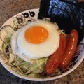 ぶ〜こ♡'s cooksnap of when they made よつばと！のソーセージ丼！.