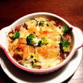 88natsu's cooksnap of when they made カレーの後のお楽しみ❀なすドリア！.