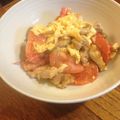 123ママ's cooksnap of when they made 簡単★ふんわり卵とチキン&トマト炒め★.