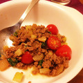 そもそもさん's cooksnap of when they made ひき肉とトマト・セロリのあっさり混ぜそば.