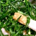 kotopanda's cooksnap of when they made にらとちくわのナムル.