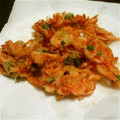 チビ太のおでん's cooksnap of when they made 長ネギと桜海老のかき揚げ.