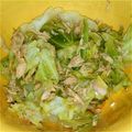 azena's cooksnap of when they made さっぱりツナキャベツ.