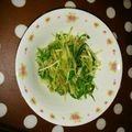 eternatie's cooksnap of when they made シャキシャキおいしい☆水菜とじゃこいため.