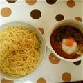 トシピー's cooksnap of when they made マルちゃん正麺で作る辛酸胡麻つけ麺♪.