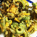 sasoha's cooksnap of when they made 簡単☆秘密のゴーヤかきあげ.
