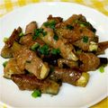 あ～ちゃんさ～ちゃん's cooksnap of when they made 早うま　生姜焼き風なすの豚小間巻き.