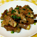 あ～ちゃんさ～ちゃん's cooksnap of when they made 早うま　生姜焼き風なすの豚小間巻き.