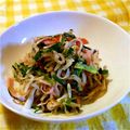 あ～ちゃんさ～ちゃん's cooksnap of when they made もやしとニラのナムル和え.