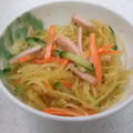 miyarossi's cooksnap of when they made そうめんかぼちゃでヘルシー中華和え☆.