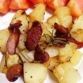 コアラとたぬき's cooksnap of when they made ワインに合う芋とチキンのローズマリー焼き.