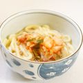 ななクレープ's cooksnap of when they made ふわふわ納豆卵うどん.