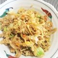 ささママ．エイミー's cooksnap of when they made 余ってる焼きそば粉で簡単☆そば飯.