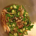 ぷぅしゅけ's cooksnap of when they made おくらと茗荷のおかか和え.