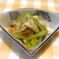 みんとこ's cooksnap of when they made セロリと茗荷のオイル和え☆.