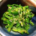 やまぷん's cooksnap of when they made すぐ出来る☆ピーマンのじゃこ炒め.