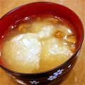 Mnakayoshi's cooksnap of when they made とろり！豆腐の汁物.