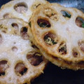 ha22y's cooksnap of when they made さくさく★れんこん挟み揚げ.