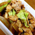 アックスママ's cooksnap of when they made 鶏肉といんげんの炒め物～柚子胡椒風味～.