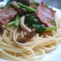 oBsession's cooksnap of when they made 万能選手使用で(´Д`)和風パスタ.