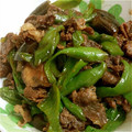sunはぁと's cooksnap of when they made 牛肉となすとししとうの甘辛炒め.