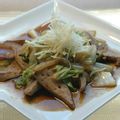 シズレ's cooksnap of when they made 白菜とネギのレバー炒め★.