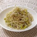 まくのうち's cooksnap of when they made 【簡単５分！】豆もやしナムル.