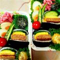 MuraChi→'s cooksnap of when they made お弁当に♪スパムのおにぎりサンド.