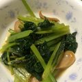 keiko！'s cooksnap of when they made 小松菜とウインナーのバター醤油炒め☆.