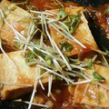 舞鶴JAMBO's cooksnap of when they made 厚揚げと豆苗のチリソース.
