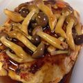 1094403's cooksnap of when they made ふわふわ、鶏胸肉のハンバーグ.