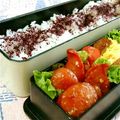 キャシーキャサリン's cooksnap of when they made 【弁当飯】海苔サンドde のり弁.