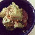 chimxx's cooksnap of when they made アボカドとスモークサーモンの塩麹あえ.