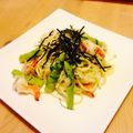 Chi_ikgy's cooksnap of when they made たらことえびのゴージャススパゲティー.