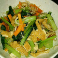 みたかハハ's cooksnap of when they made 小松菜と油揚げ.