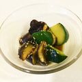 さちさちち's cooksnap of when they made 茄子とキュウリのピリ辛ぽん酢漬け.