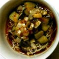 ma___111's cooksnap of when they made 揚げナスのうま辛冷やしそうめん.