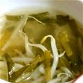 ☆のりす☆'s cooksnap of when they made ニラともやしの中華スープ.