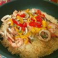 merocherry's cooksnap of when they made お手軽パエリア.