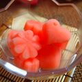 happymiina's cooksnap of when they made 西瓜ミルク＆レモンミルクアイスキャンディ.