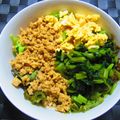Ｍぱん's cooksnap of when they made 簡単♡ 基本の鶏そぼろどんぶり.