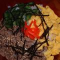 Jock's cooksnap of when they made 牛肉のゴマそぼろ.