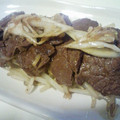 guchiyuka's cooksnap of when they made ◎●牛肉の柚子胡椒炒め●◎.