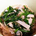 Hanachan13's cooksnap of when they made ホウレンソウと春雨の中華和え.
