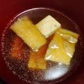 ぷっふぇ's cooksnap of when they made 豆腐とうす揚げの八丁味噌汁.